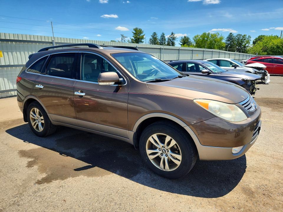 2012 Hyundai Veracruz VIN KM8NUDCC5CU184044 COPART salvage auction — REAR END, PA - CERTIFICATE OF SALVAGE, sold $1,150 on 2026-07-10 (photo 4)