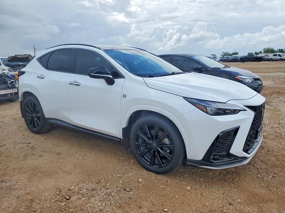 2024 Lexus Nx VIN 2T2KGCEZ1RC041832 COPART salvage auction — UNDERCARRIAGE, Tx - Salvage Vehicle Title, sold $24,400 on 2026-08-27 (photo 4)