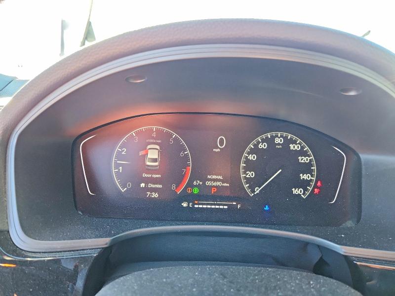 2022 Honda Civic VIN 2HGFE2F51NH602324 COPART salvage auction — SIDE, IL - SALVAGE CERTIFICATE, sold $9,000 on 2026-07-28 (photo 9)