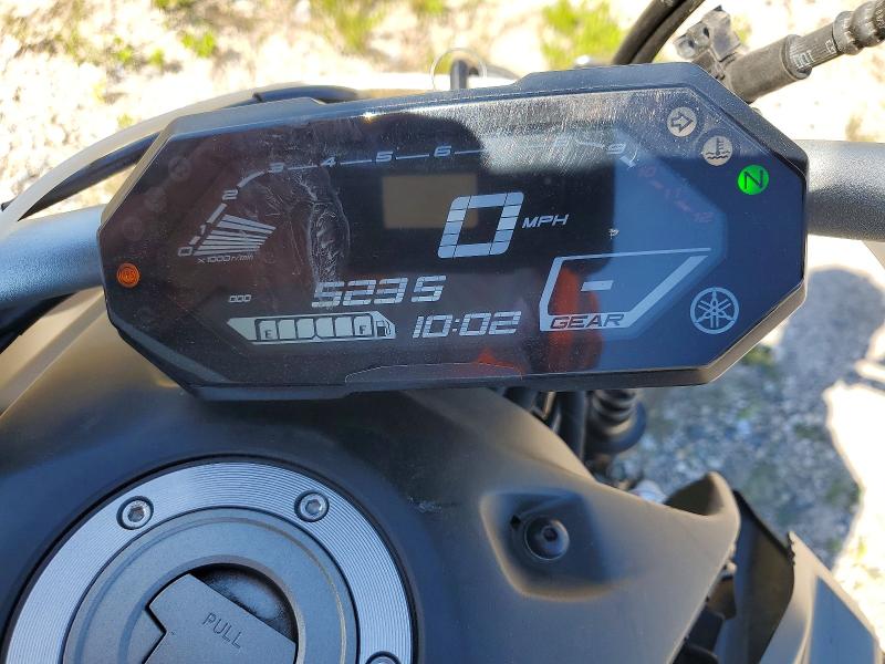2022 Yamaha Mt07 VIN JYARM32E5NA005441 COPART salvage auction — ALL OVER, PA - CERTIFICATE OF SALVAGE, sold $1,150 on 2026-07-16 (photo 7)