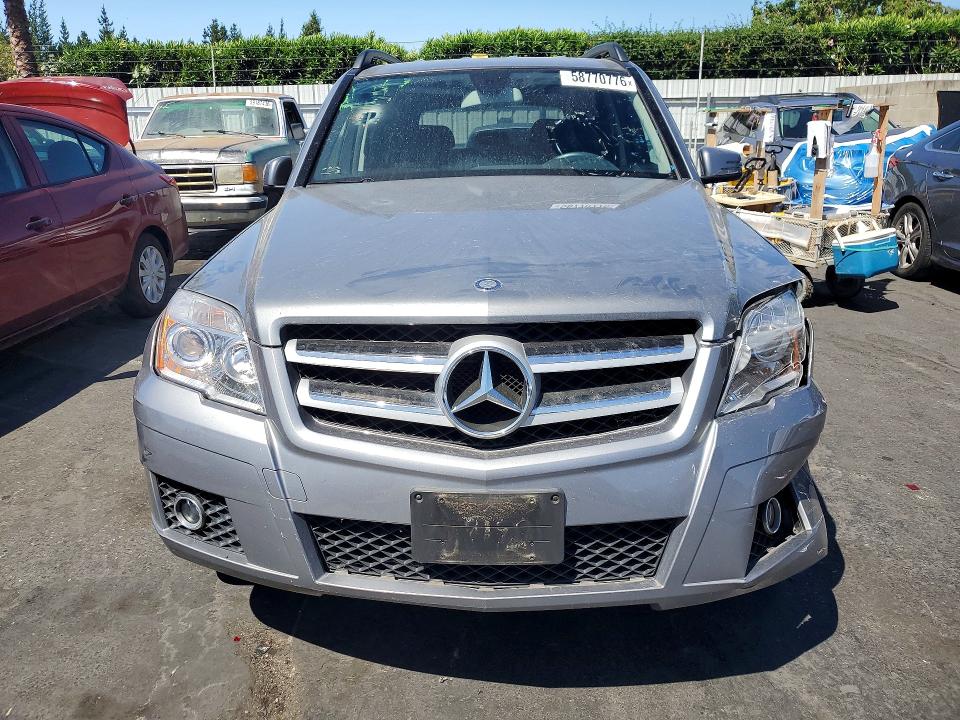 2012 Mercedes-benz Glk-class VIN WDCGG5GB9CF738275 COPART salvage auction — UNDERCARRIAGE, CA - SALVAGE CERTIFICATE, sold $1,550 on 2026-08-06 (photo 5)