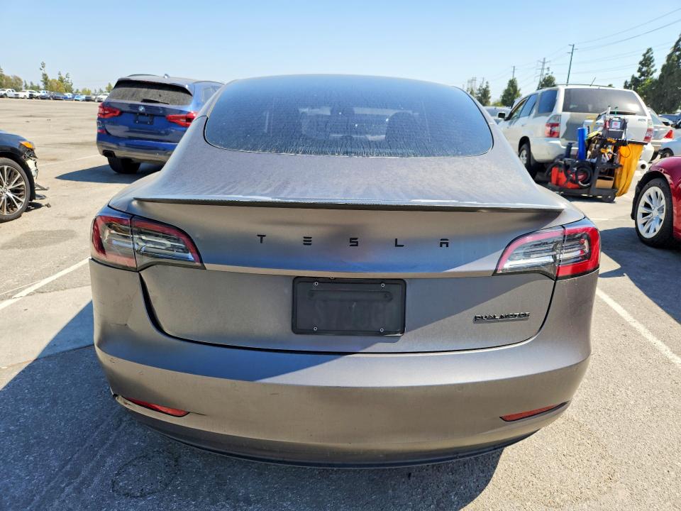 2021 Tesla Model 3 VIN 5YJ3E1EC8MF025047 COPART salvage auction — FRONT END, Salvage Title, sold $5,800 on 2026-08-20 (photo 6)