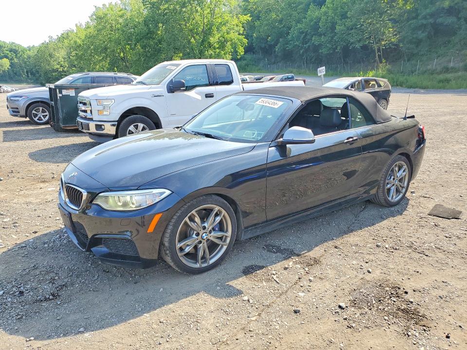 2016 BMW M2 VIN WBA1M5C5XGV326721 COPART salvage auction — REAR END, Ny - Mv-907A Salvage Certificate, sold $5,000 on 2026-07-25 (photo 1)