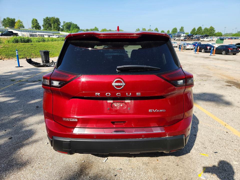 2024 Nissan Rogue VIN JN8BT3BBXRW174530 COPART salvage auction — MINOR DENT/SCRATCHES, IL - CERTIFICATE OF TITLE, sold $2,200 on 2026-07-21 (photo 6)