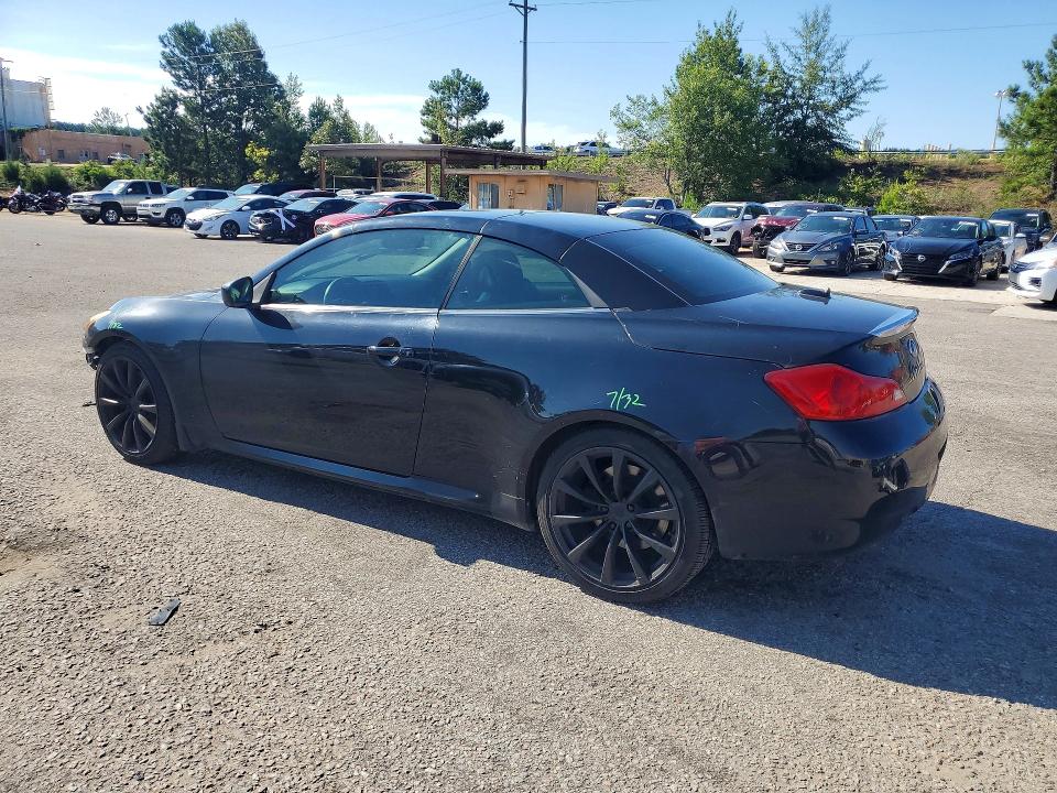 2009 Infiniti G VIN JNKCV66E79M720338 COPART salvage auction — FRONT END, SC - CERT OF TITLE-SALVAGE, sold $275 on 2026-07-24 (photo 2)