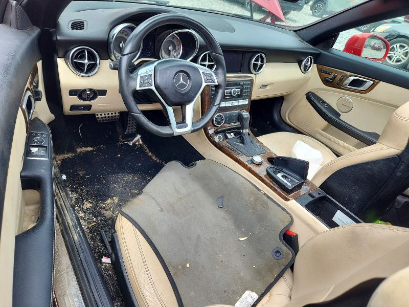 2015 Mercedes-benz Slk-klasse VIN WDDPK4HA6FF104601 COPART salvage auction — ROOF, Ga - Cert Of Title-Salvage, sold $1,650 on 2026-08-06 (photo 8)