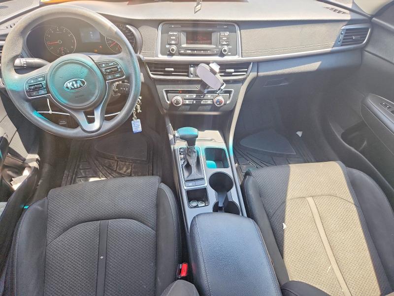 2016 Kia Optima VIN 5XXGT4L33GG075450 COPART salvage auction — FRONT END, Qc - Gravement Accidente, sold $350 on 2026-07-21 (photo 8)