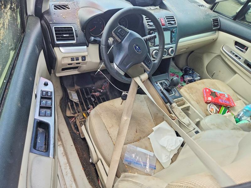 2015 Subaru Impreza VIN JF1GPAU65F8204078 COPART salvage auction — ROLLOVER, Oh - Cert Of Title-Salvage, sold $90 on 2026-07-08 (photo 8)
