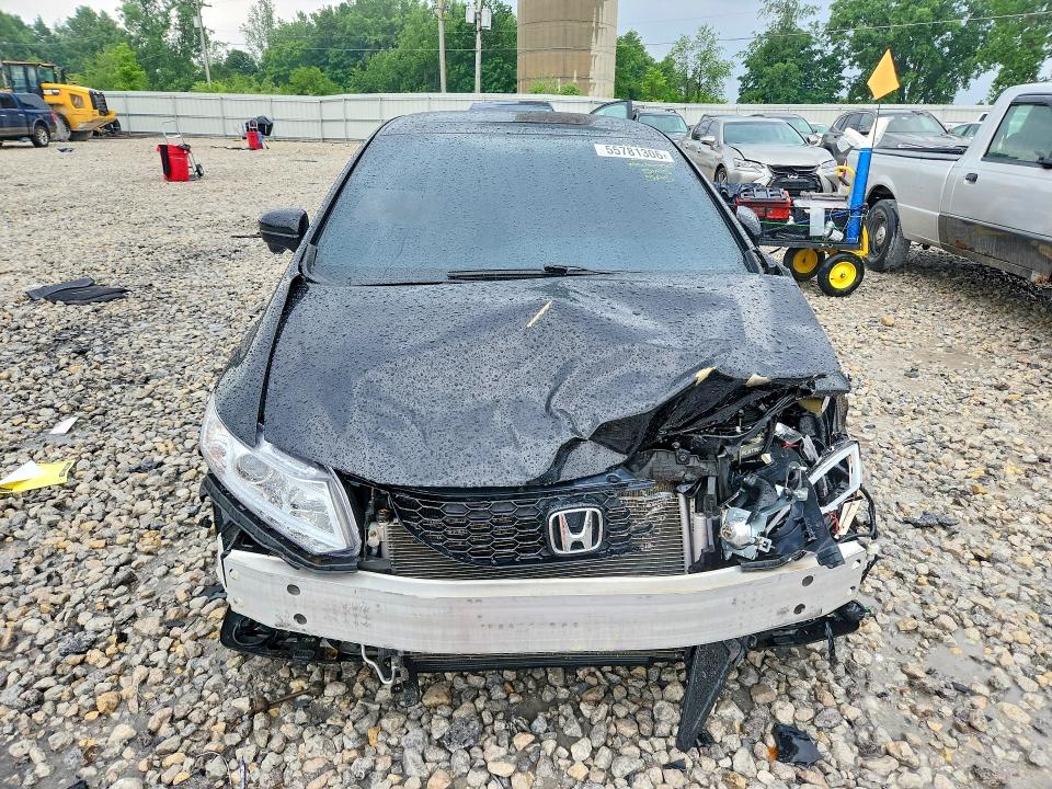 2015 Honda Civic VIN 2HGFB6E51FH704564 COPART salvage auction — FRONT END, Mi - Certificate Of Title, sold $6,400 on 2026-07-02 (photo 5)