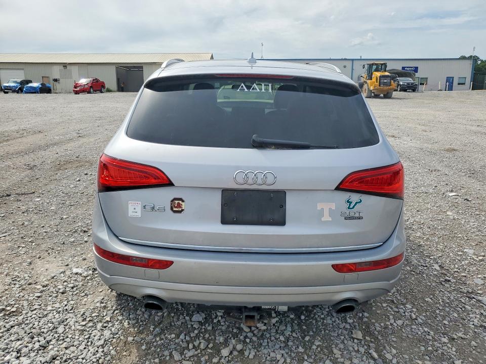 2017 Audi Q5 VIN WA1C2AFP4HA040356 COPART salvage auction — FRONT END, Tn - Salvage Certificate, sold $3,550 on 2026-07-30 (photo 6)