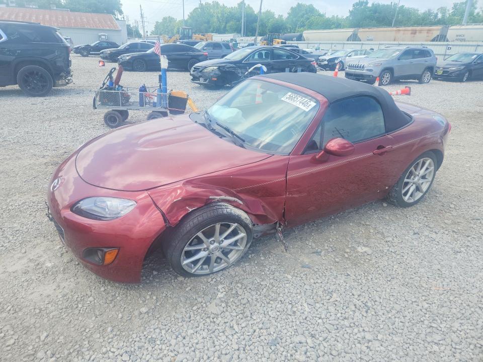 2012 Mazda Mx-5 VIN JM1NC2LF5C0220201 COPART salvage auction — FRONT END, OH - CERT OF TITLE-SALVAGE, sold $2,250 on 2026-07-07 (photo 1)