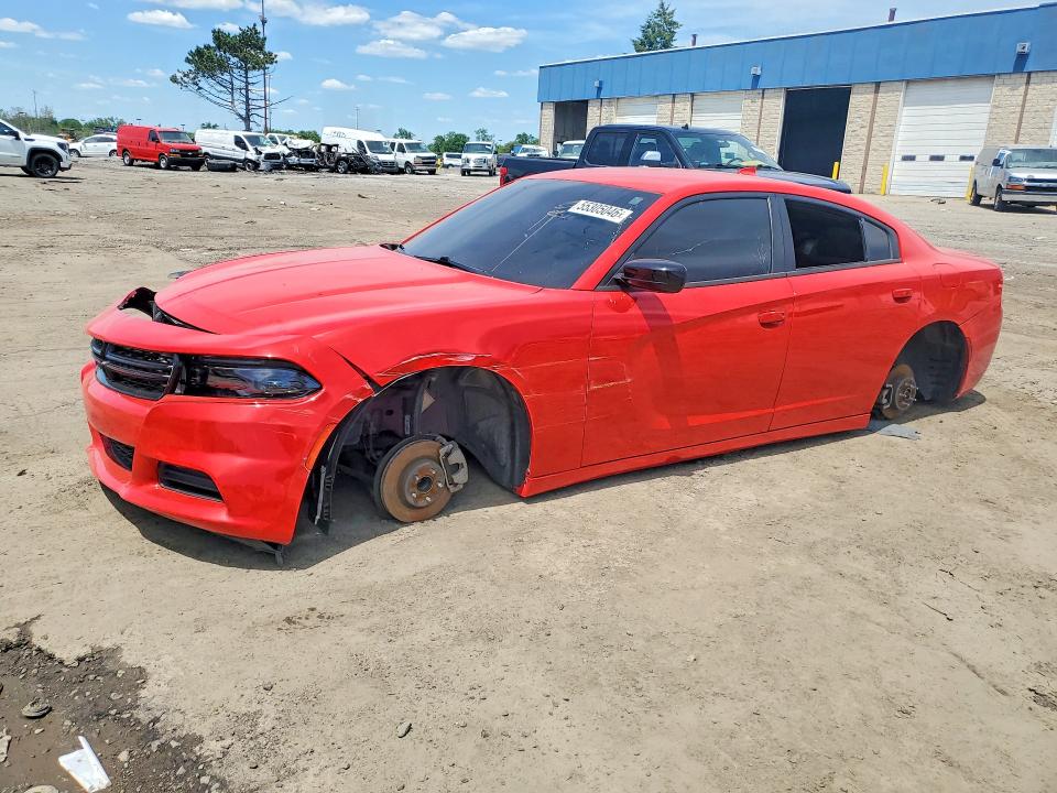 2023 Dodge Charger VIN 2C3CDXBG5PH530933 COPART salvage auction — FRONT END, MI - CERTIFICATE OF TITLE, sold $5,800 on 2026-07-02 (photo 1)
