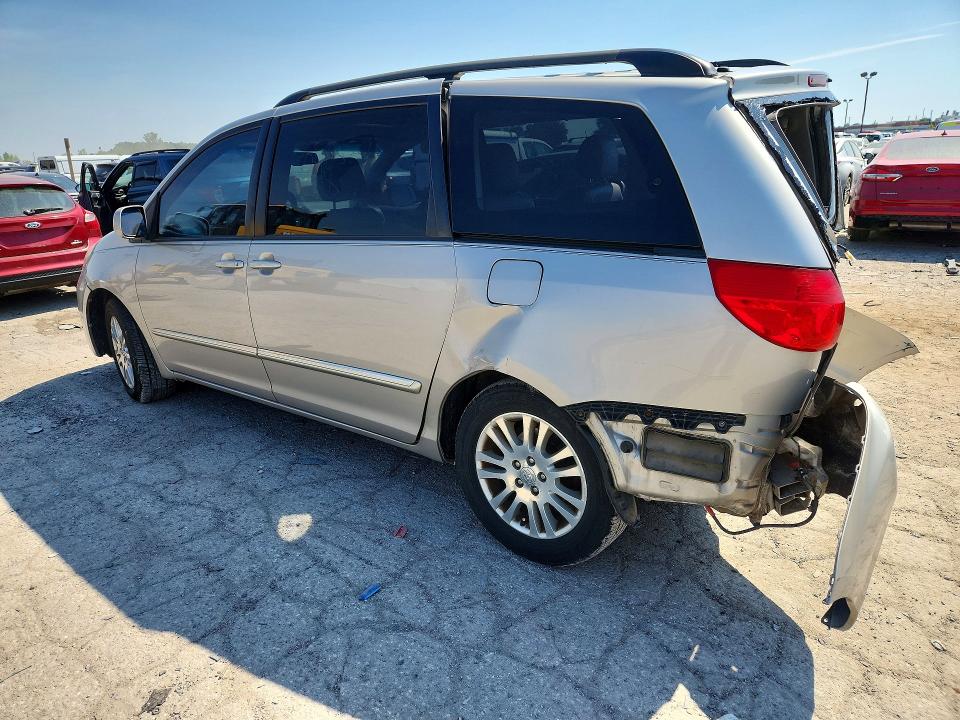 2007 Toyota Sienna VIN 5TDZK22C37S046529 COPART salvage auction — REAR END, In - Cert Of Title-Salvage Title, sold $975 on 2026-07-24 (photo 2)