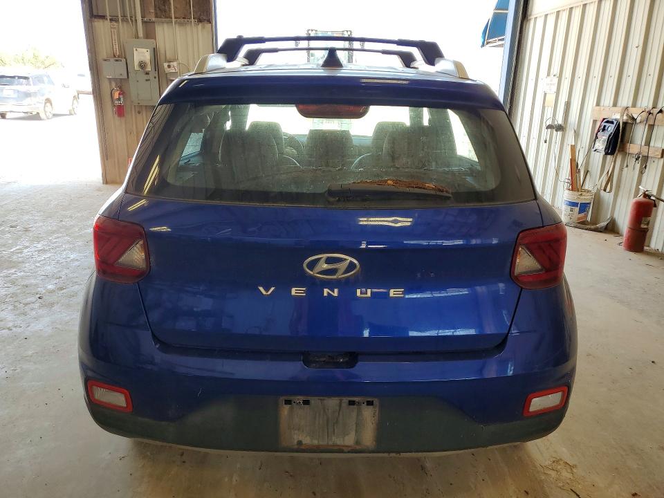 2022 Hyundai Venue VIN KMHRC8A38NU193192 COPART salvage auction — FRONT END, Tx - Certificate Of Title, sold $2,400 on 2026-07-06 (photo 6)