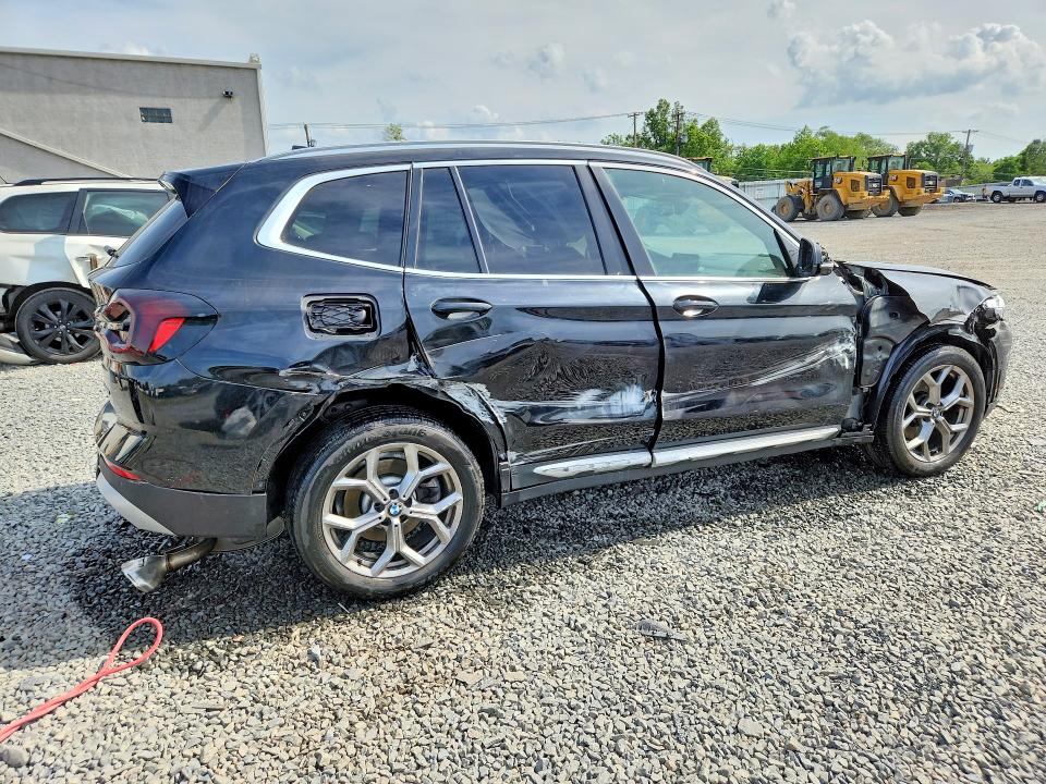 2024 BMW X3 VIN 5UX53DP00R9U69414 COPART salvage auction — SIDE, Nj - Cert Of Title-Salvage, sold $375 on 2026-07-31 (photo 3)