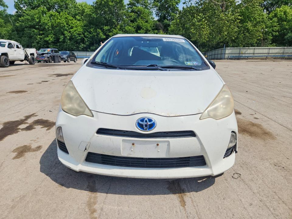 2012 Toyota Prius VIN JTDKDTB35C1512941 COPART salvage auction — MINOR DENT/SCRATCHES, Pa - Reconstructed Clean, sold $1,100 on 2026-07-09 (photo 5)