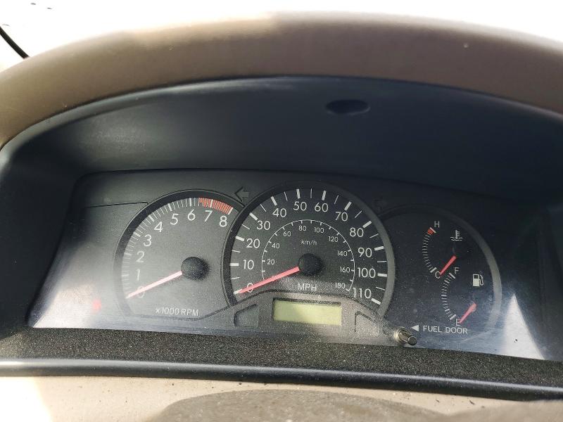 2005 Toyota Corolla VIN JTDBR32E550055138 COPART salvage auction — SIDE, NJ - CERT OF TITLE-SALVAGE, sold $350 on 2026-07-17 (photo 9)