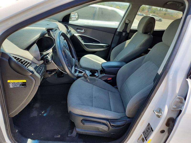 2016 Hyundai Santa fe VIN 5XYZT3LB4GG326577 COPART salvage auction — REAR END, Mt - Dis/Dlr/Exp Only Clean Title, sold $1,250 on 2026-07-29 (photo 7)