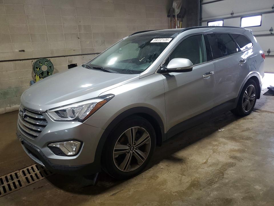 2014 Hyundai Santa fe VIN KM8SRDHF8EU071893 COPART salvage auction — MINOR DENT/SCRATCHES, Va - Certificate Of Title, sold $2,350 on 2026-07-21 (photo 1)