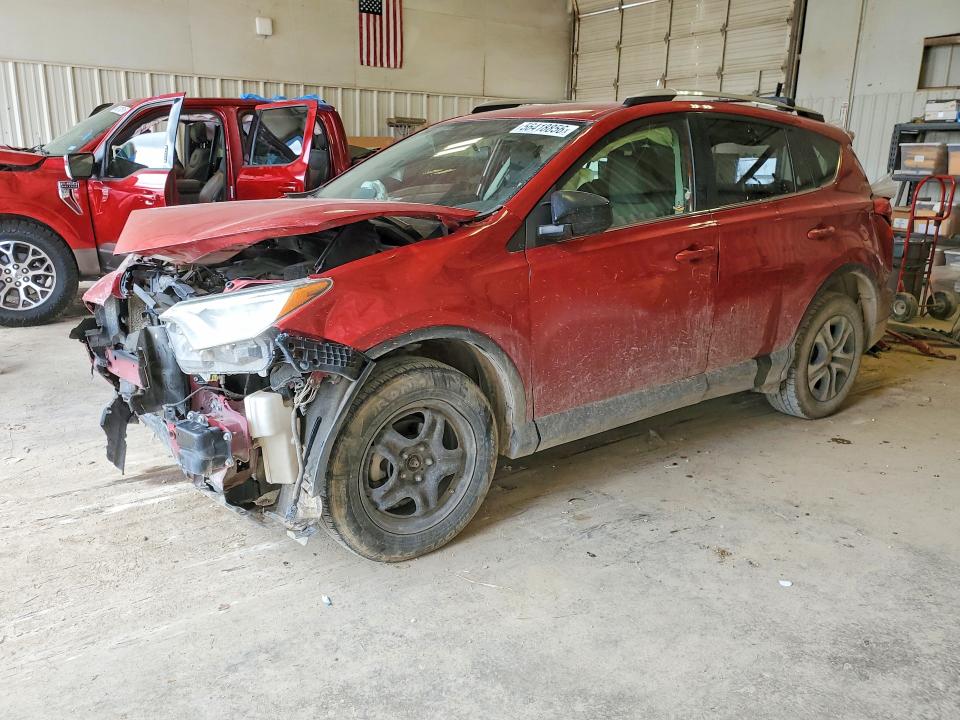 2016 Toyota Rav 4 VIN JTMZFREV4GJ081474 COPART salvage auction — FRONT END, Tx - Salvage Vehicle Title, sold $1,200 on 2026-07-07 (photo 1)