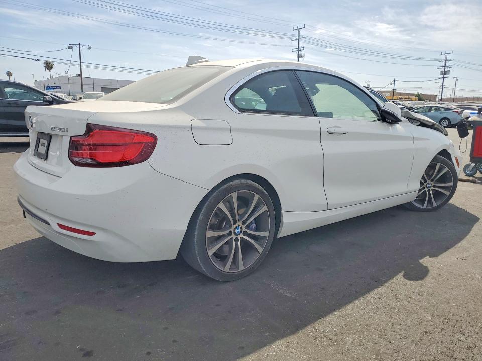 2018 BMW 2er VIN WBA2J1C57JVB98549 COPART salvage auction — FRONT END, Ca - Salvage Certificate, sold $2,850 on 2026-07-06 (photo 3)