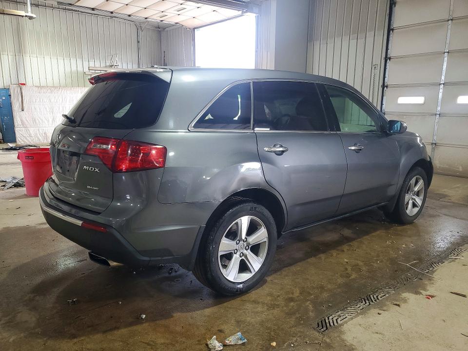 2011 Acura Mdx VIN 2HNYD2H27BH519094 COPART salvage auction — SIDE, Pa - Certificate Of Salvage, sold $1,300 on 2026-07-02 (photo 3)