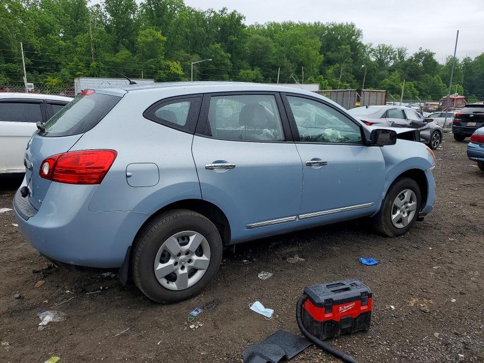 2014 Nissan Rogue VIN JN8AS5MV0EW203206 COPART salvage auction — FRONT END, MD - CERT OF SALVAGE > 75% DAMAGE, sold $375 on 2026-07-30 (photo 3)