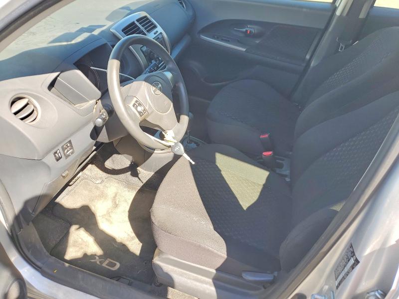 2012 Scion Xd VIN JTKKU4B45C1022698 COPART salvage auction — REAR END, Ca - Salvage Certificate, sold $450 on 2026-07-06 (photo 7)