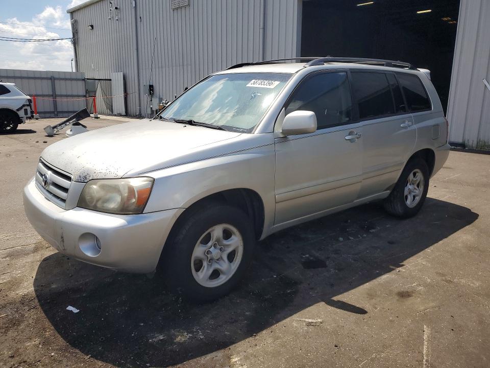 2006 Toyota Highlander VIN JTEDD21AX60147472 COPART salvage auction — MINOR DENT/SCRATCHES, Fl - Certificate Of Title, sold $1,250 on 2026-07-12 (photo 1)