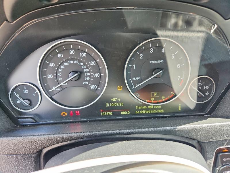 2015 BMW 3er VIN WBA3X5C55FD562777 COPART salvage auction — MINOR DENT/SCRATCHES, FL - CERTIFICATE OF TITLE, sold $2,500 on 2026-07-28 (photo 9)