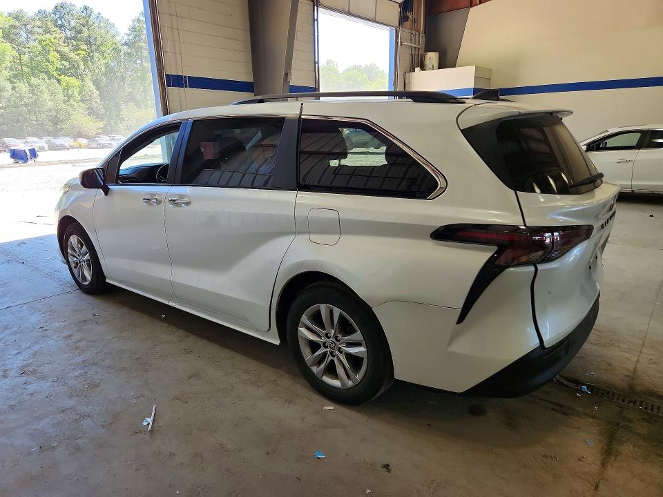 2024 Toyota Sienna VIN 5TDJRKEC2RS183520 COPART salvage auction — REAR END, Va - Cert Of Title - Salvage, sold $18,800 on 2026-07-07 (photo 2)