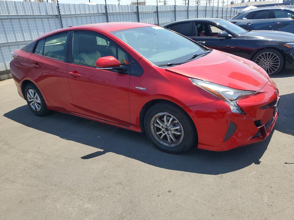 2017 Toyota Prius VIN JTDKBRFU5H3559250 COPART salvage auction — FRONT END, CA - SALVAGE CERTIFICATE, sold $3,400 on 2026-07-13 (photo 4)