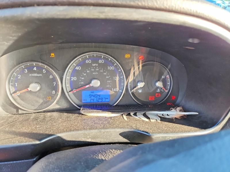 2012 Hyundai Santa fe VIN 5XYZK3ABXCG128084 COPART salvage auction — SIDE, Fl - Cert Of Title Slvg Rebuildable, sold $1,150 on 2026-07-16 (photo 9)