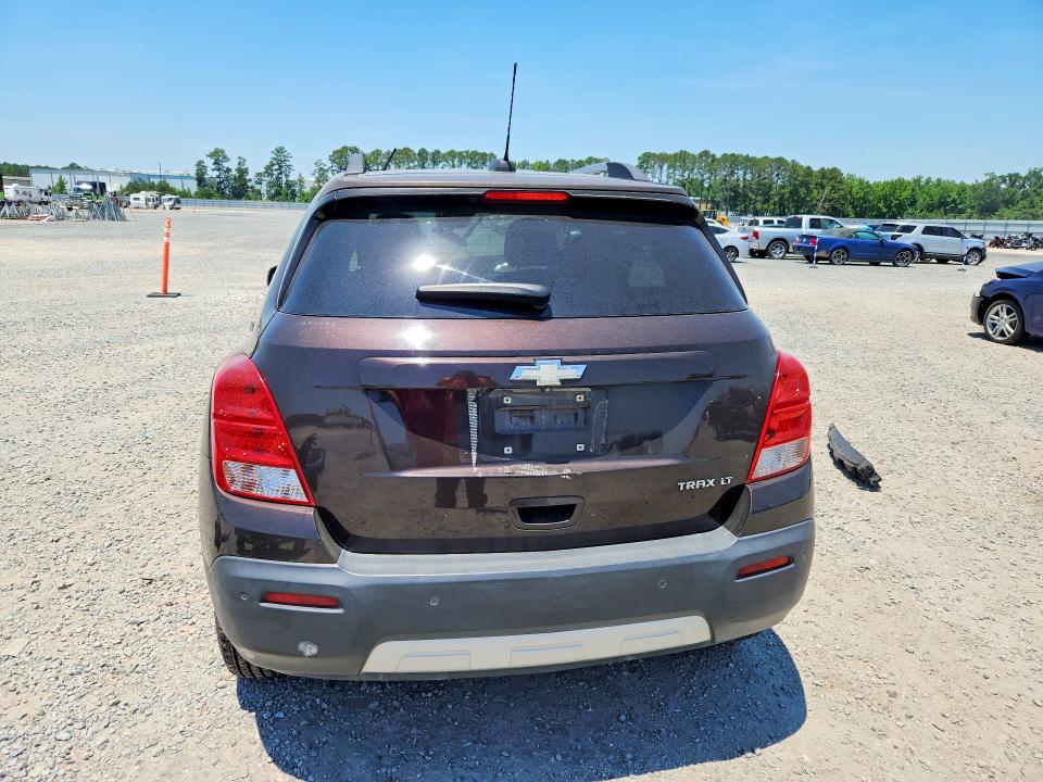 2015 Chevrolet Trax VIN KL7CJLSB8FB128474 COPART salvage auction — FRONT END, Nc - Salvage Certificate Of Title, sold $200 on 2026-07-27 (photo 6)