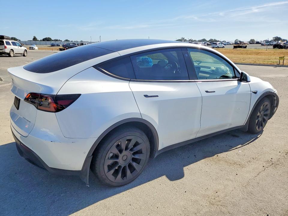 2023 Tesla VIN 7SAYGDEE0PF584912 COPART salvage auction — FRONT END, Ca - Salvage Certificate, sold $12,100 on 2026-07-07 (photo 3)