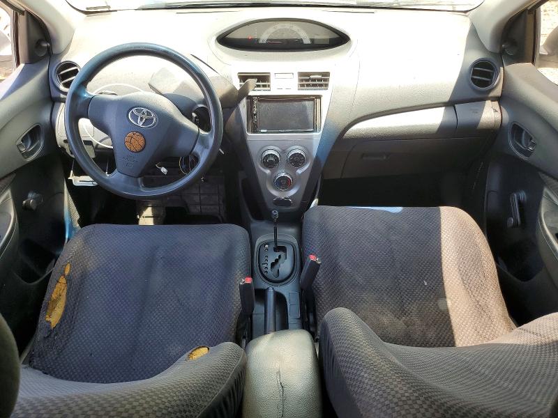 2007 Toyota Yaris VIN JTDBT923171015607 COPART salvage auction — VANDALISM, CA - SALVAGE CERTIFICATE, sold $500 on 2026-07-09 (photo 8)