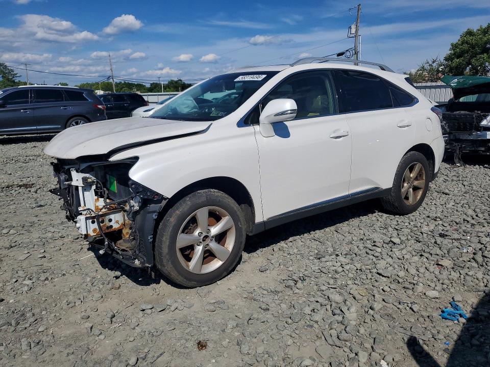 2013 Lexus Rx VIN 2T2BK1BA7DC210097 COPART salvage auction — FRONT END, Pa - Cert Of Title, sold $3,550 on 2026-07-19 (photo 1)