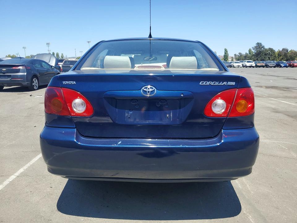 2003 Toyota Corolla VIN JTDBR32E630032982 COPART salvage auction — MINOR DENT/SCRATCHES, Ca - Salvage Certificate, sold $850 on 2026-07-06 (photo 6)