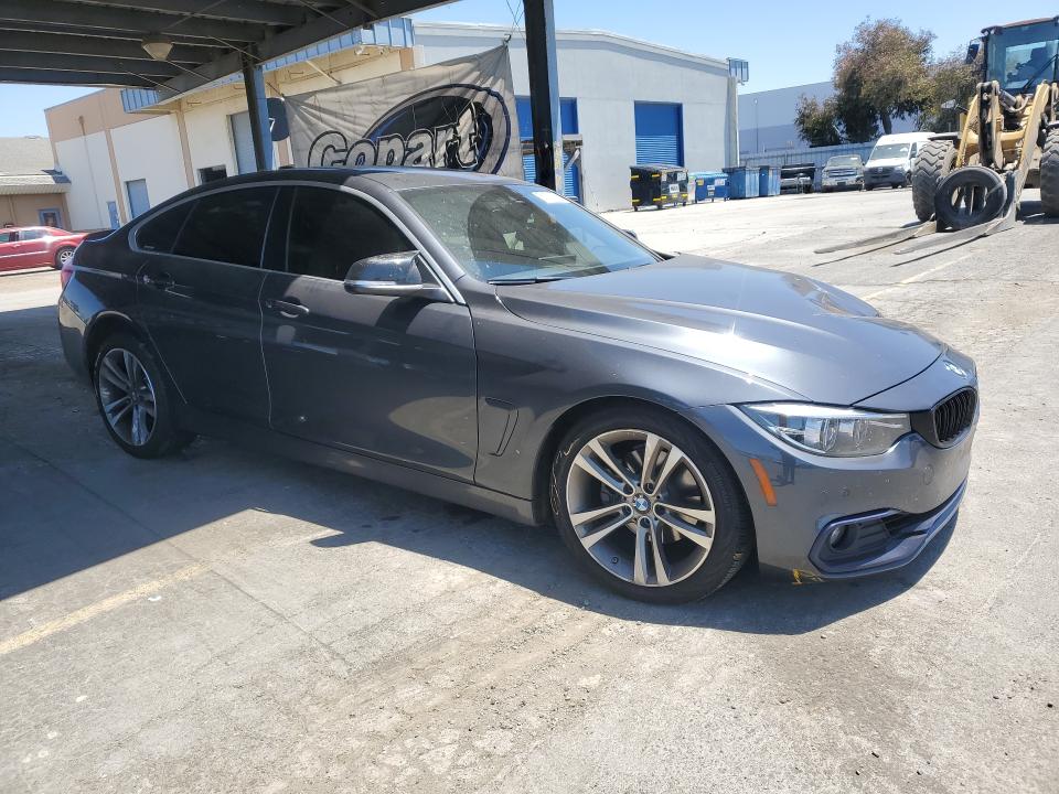 2019 BMW 4er VIN WBA4J3C55KBL07174 COPART salvage auction — FRONT END, Ca - Salvage Certificate, sold $3,200 on 2026-08-20 (photo 4)
