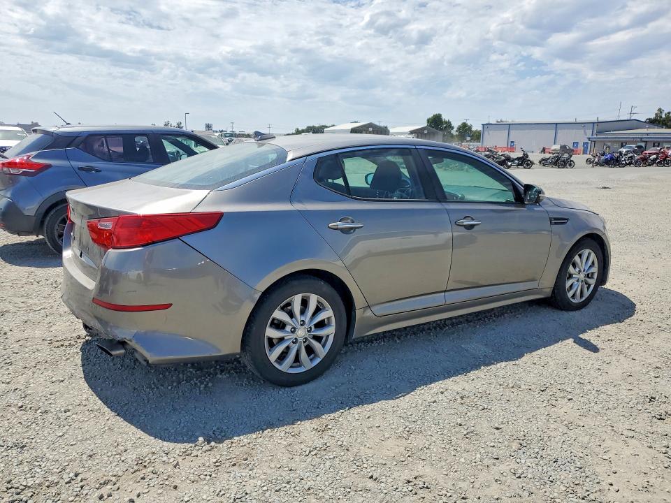 2015 Kia VIN 5XXGM4A7XFG467083 COPART salvage auction — REAR END, Ca - Salvage Certificate, sold $950 on 2026-07-02 (photo 3)