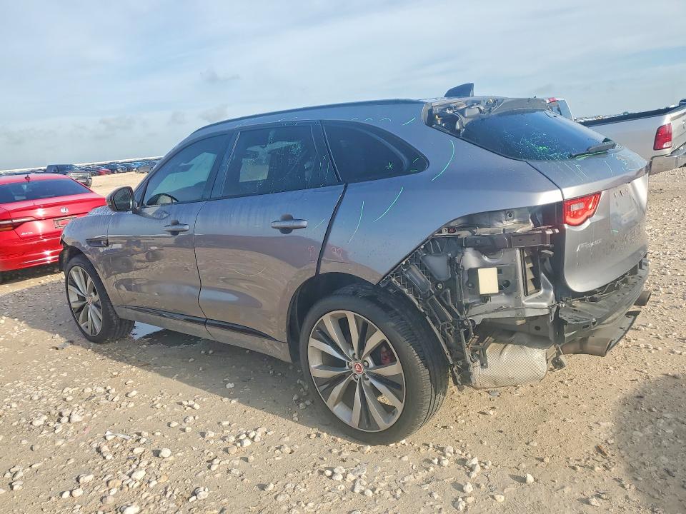 2020 Jaguar VIN SADCM2FV9LA633311 COPART salvage auction — FRONT END, TX - SALVAGE VEHICLE TITLE (P), sold $4,000 on 2026-07-16 (photo 2)