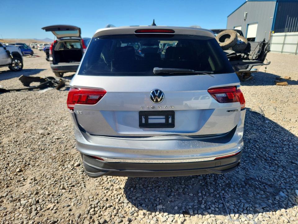 2022 Volkswagen Tiguan VIN 3VV2B7AX6NM026177 COPART salvage auction — REAR END, Ut - Salvage Certificate, sold $5,300 on 2026-07-12 (photo 6)