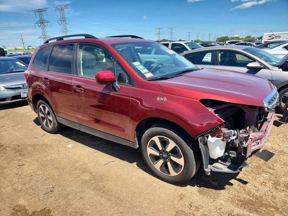 2017 Subaru VIN JF2SJAEC2HH557957 COPART salvage auction — FRONT END, IL - SALVAGE CERTIFICATE, sold $1,350 on 2026-07-28 (photo 4)