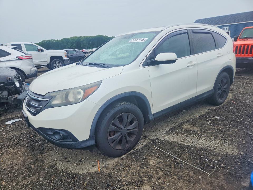 2014 Honda VIN 5J6RM4H77EL084953 COPART salvage auction — REAR END, Ma - Certificate Of Title, sold $2,650 on 2026-07-04 (photo 1)