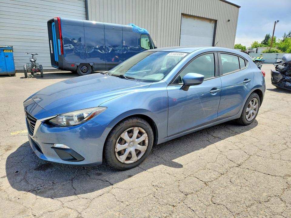 2015 Mazda 3 VIN JM1BM1K78F1241885 COPART salvage auction — MINOR DENT/SCRATCHES, Or - Salvage Title Certificate, sold $125 on 2026-07-20 (photo 1)