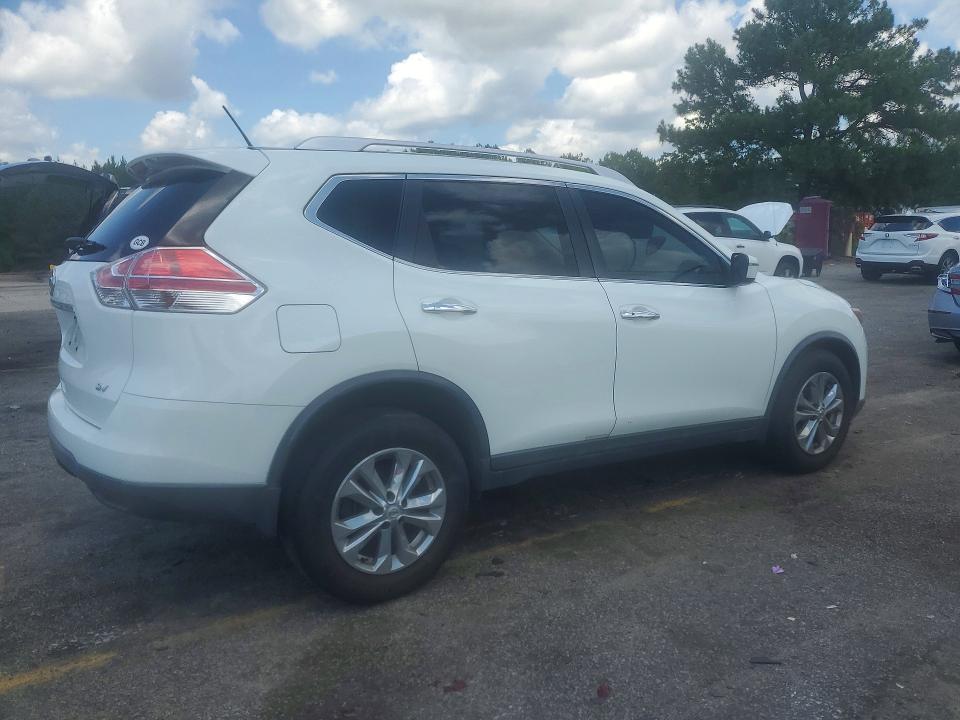 2016 Nissan Rogue VIN KNMAT2MT8GP697415 COPART salvage auction — SIDE, SC - CERT OF TITLE-SALVAGE, sold $1,300 on 2026-07-31 (photo 3)