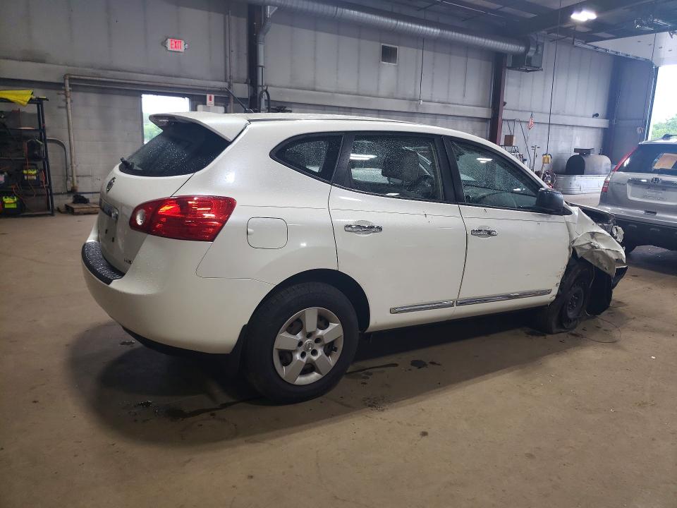 2011 Nissan Rogue VIN JN8AS5MV0BW300417 COPART salvage auction — FRONT END, CT - CERT OF TITLE-SALVAGE, sold $450 on 2026-07-28 (photo 3)
