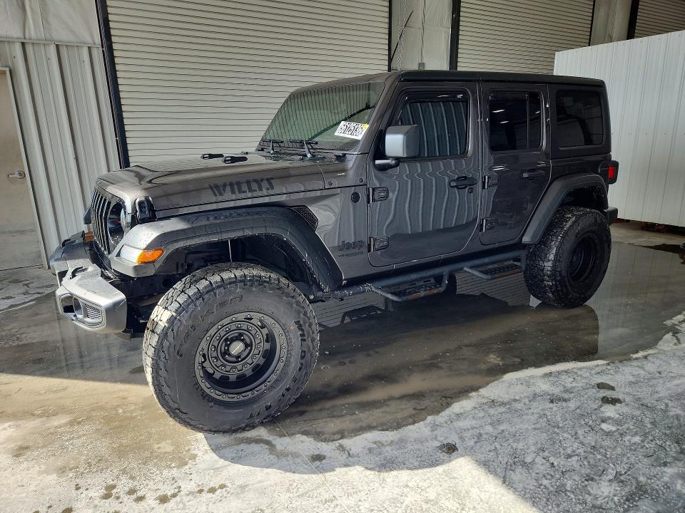 2022 Jeep Wrangler / VIN 1C4HJXDM7NW240818 COPART salvage auction — MINOR DENT/SCRATCHES, Il - Certificate Of Title, sold $22,750 on 2026-07-02 (photo 1)