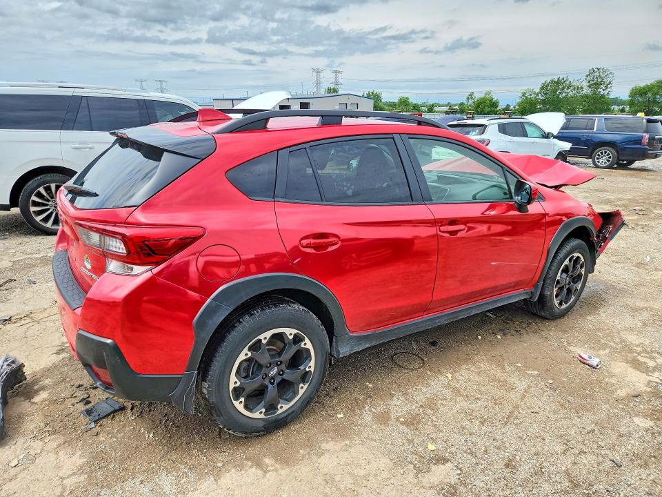 2021 Subaru Xv VIN JF2GTAPC4M8305165 COPART salvage auction — FRONT END, IL - SALVAGE CERTIFICATE, sold $2,250 on 2026-07-28 (photo 3)