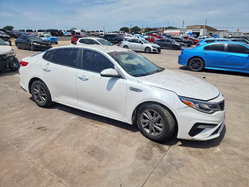 2020 Kia Optima VIN 5XXGT4L32LG411969 COPART salvage auction — FRONT END, Tx - Salvage Vehicle Title, sold $1,400 on 2026-07-09 (photo 4)